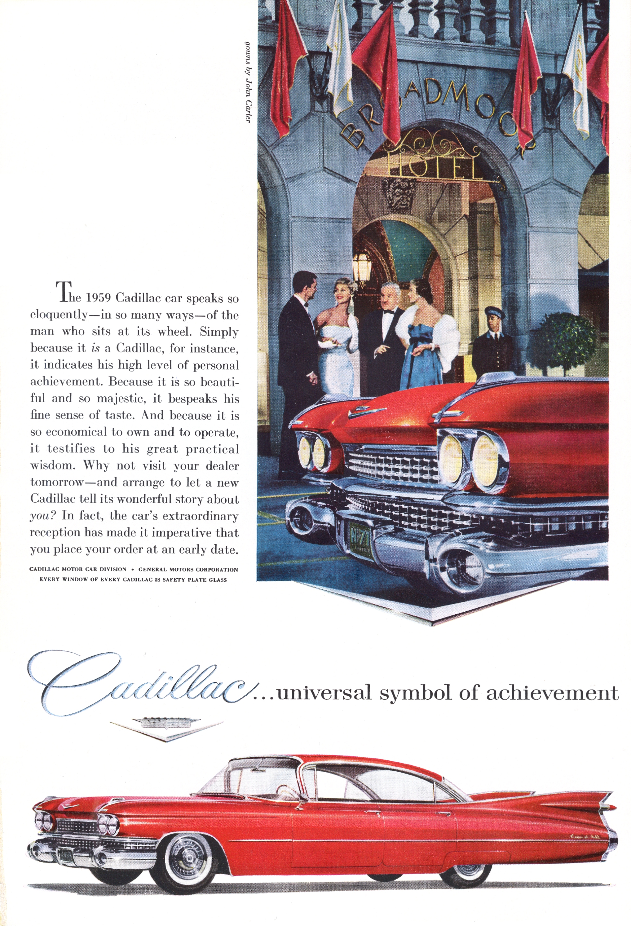 1959 Cadillac Auto Advertising